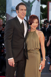 Nicolas Cage mit Ehefrau Alice Kim