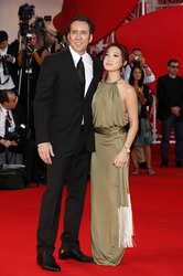 Nicolas Cage mit Ehefrau Alice Kim
