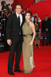 Nicolas Cage mit Ehefrau Alice Kim