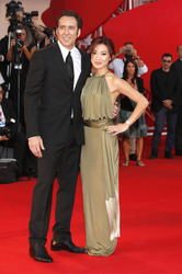 Nicolas Cage mit Ehefrau Alice Kim