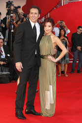 Nicolas Cage mit Ehefrau Alice Kim
