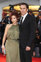 Nicolas Cage mit Ehefrau Alice Kim