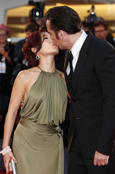 Nicolas Cage mit Ehefrau Alice Kim