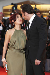 Nicolas Cage mit Ehefrau Alice Kim