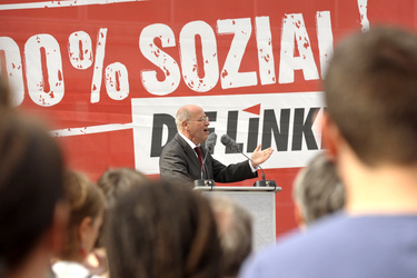 Die Linke Wahlkampfveranstaltung, Berlin