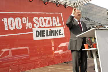 Die Linke Wahlkampfveranstaltung, Berlin