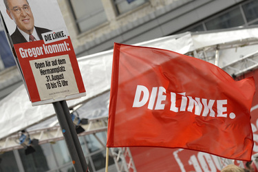 Die Linke Wahlkampfveranstaltung, Berlin