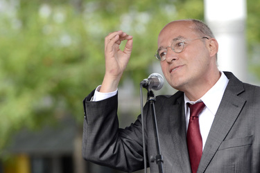 Wahlkampfveranstaltung der Partei DIE LINKE, Hannover