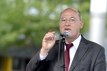 Wahlkampfveranstaltung der Partei DIE LINKE, Hannover
