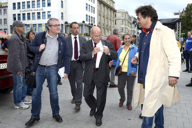 Wahlkampfveranstaltung der Partei DIE LINKE, Hannover