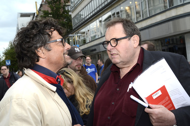 Wahlkampfveranstaltung der Partei DIE LINKE, Hannover
