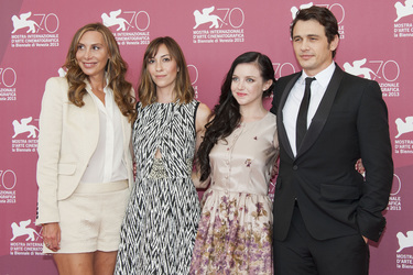 Jacqui Getty, Gia Coppola, Claudia Levy, James Franco