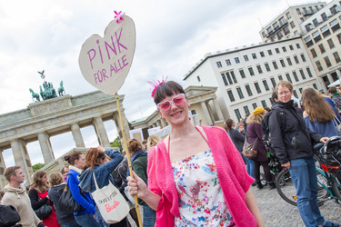 Pinkstinks Demo, Berlin