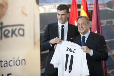 Real Madrid Präsentiert den neuen Spieler Gareth Bale, Madrid