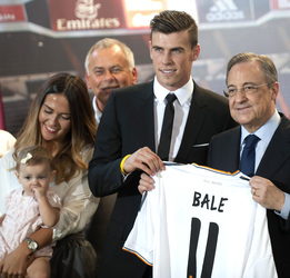Real Madrid Präsentiert den neuen Spieler Gareth Bale, Madrid