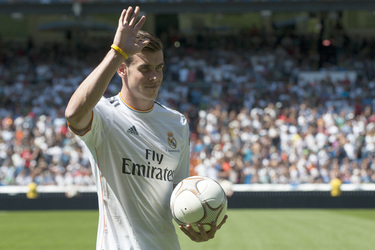 Real Madrid Präsentiert den neuen Spieler Gareth Bale, Madrid