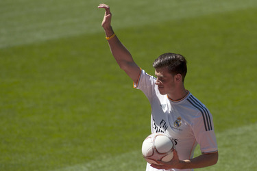 Real Madrid Präsentiert den neuen Spieler Gareth Bale, Madrid