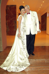Alexander Pereira mit Freundin Daniela Weisser de Sosa