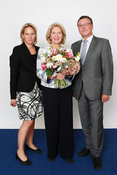 Christine Hörbiger Fototermin, Hamburg