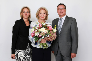 Christine Hörbiger Fototermin, Hamburg