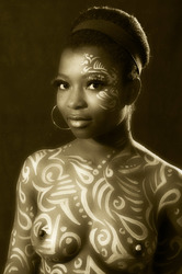 Goldornamente / Gold Ornaments Body Painting