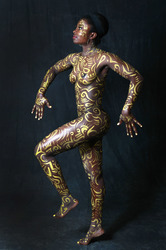 Goldornamente / Gold Ornaments Body Painting