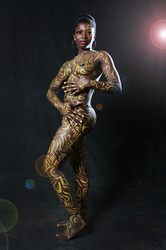 Goldornamente / Gold Ornaments Body Painting
