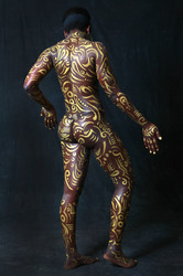 Goldornamente / Gold Ornaments Body Painting