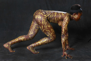 Goldornamente / Gold Ornaments Body Painting
