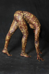 Goldornamente / Gold Ornaments Body Painting
