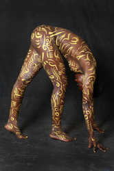 Goldornamente / Gold Ornaments Body Painting