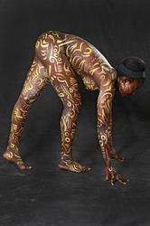 Goldornamente / Gold Ornaments Body Painting