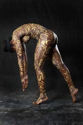 Goldornamente / Gold Ornaments Body Painting