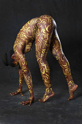Goldornamente / Gold Ornaments Body Painting