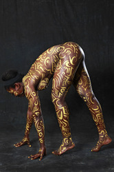 Goldornamente / Gold Ornaments Body Painting