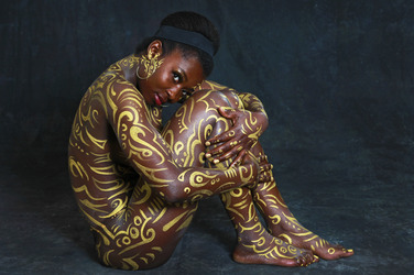 Goldornamente / Gold Ornaments Body Painting