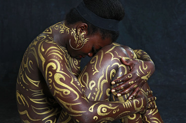 Goldornamente / Gold Ornaments Body Painting