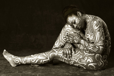 Goldornamente / Gold Ornaments Body Painting