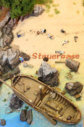 Andrea Nahles im Miniatur Wunderland, Berlin