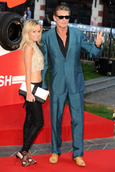 David Hasselhoff mit Freundin Hayley Roberts