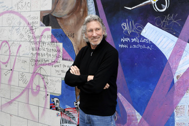 Roger Waters unterstützt den East Side Gallery Protest, Berlin