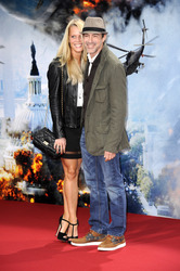 Gedeon Burkhard mit Freundin Anika Bormann