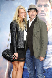 Gedeon Burkhard mit Freundin Anika Bormann