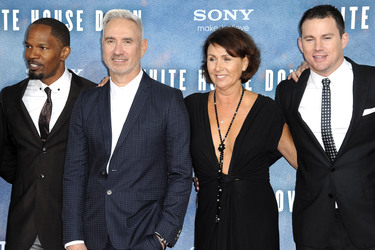 Jamie Foxx, Roland Emmerich, Ute Emmerich, Channing Tatum