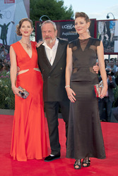 Terry Gilliam mit Töchtern Amy Gilliam und Holly Gilliam