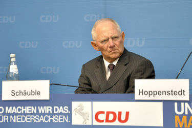 CDU Wahlkampfveranstaltung, Neustadt