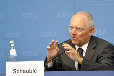 CDU Wahlkampfveranstaltung, Neustadt