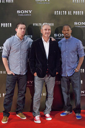 Channing Tatum, Roland Emmerich, Jamie Foxx