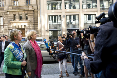 Rot-grünes Treffen der Spitzenkandidaten und Minsterpräsidenten, Berlin