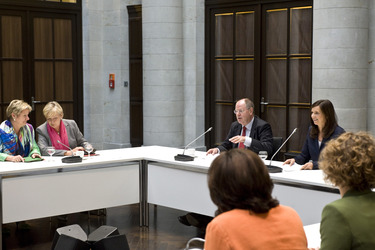 Rot-grünes Treffen der Spitzenkandidaten und Minsterpräsidenten, Berlin